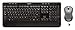 Logitech MK520 Wireless Keyboard and Mouse Combo — Keyboard and Mouse, Long Battery Life, Secure 2.4GHz Connectivity (Renewed)