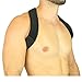 Posture Corrector by Vive - Upper Back, Clavicle & Shoulder Support Brace - Thoracic Kyphosis - Men & Women - Device Improves Poor, Bad, Stooped, Forward Head & Neck Alignment (Medium)