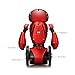 Wltoys Intelligent Two Wheels Balance RC Robot Toy with Dance Music Avoidance Human-computer Interaction Mode for Children Kids as a Gift Red