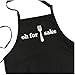 ApronMen, Forks Sake Chef Aprons For Men - Funny Gift for Men - Cooking BBQ Grill Apron for Men, 4 Pockets & Adjustable Neck Straps - One Size Fits All