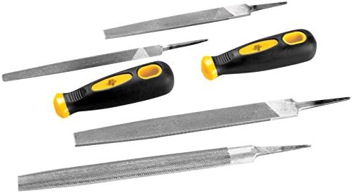 Performance Tool W5390 Performance Tool 6-Piece Set, 4 files and 2 Handles