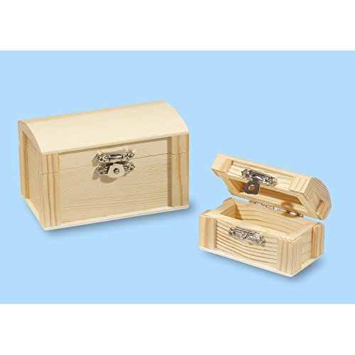 Hobbyfun Treasure Chest 9.5 x 6 x 5.5 cm