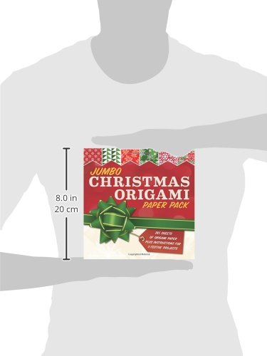 Jumbo Christmas Origami Paper Pack 285 Sheets Of Origami