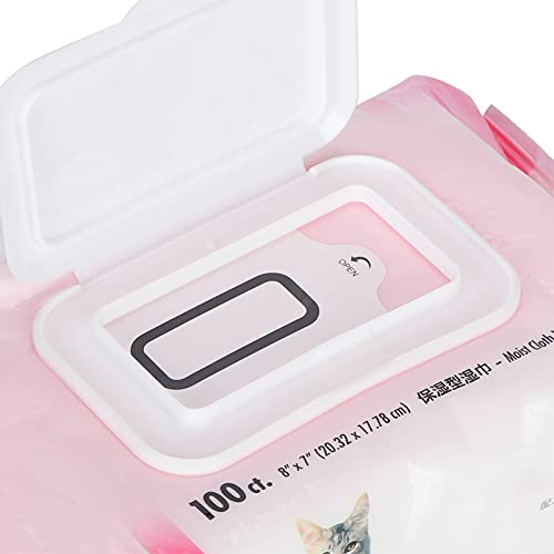 Pet Doekjes, Pet Grooming Doekjes Dierbenodigdheden Zacht Draagbaar Zacht voor reiniging(Cat bath towel 100 pumps) - Afbeelding 8