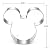 Cartoon Cookie Cutter - Food Grade Stainless Steel - Cushioned Shape Set for Baby, Mom, Kids, Adults - Best Gift for Cookies, Sandwich, Christmas, Halloween, Bakeware, Food, Bread, Treats