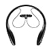 Bluetooth Neckband Headphones Wireless In-Ear Headset Zealot H7 Noise Cancelling Earphones Magnetic Earbuds Sports Running with Built-in Mic(Black)