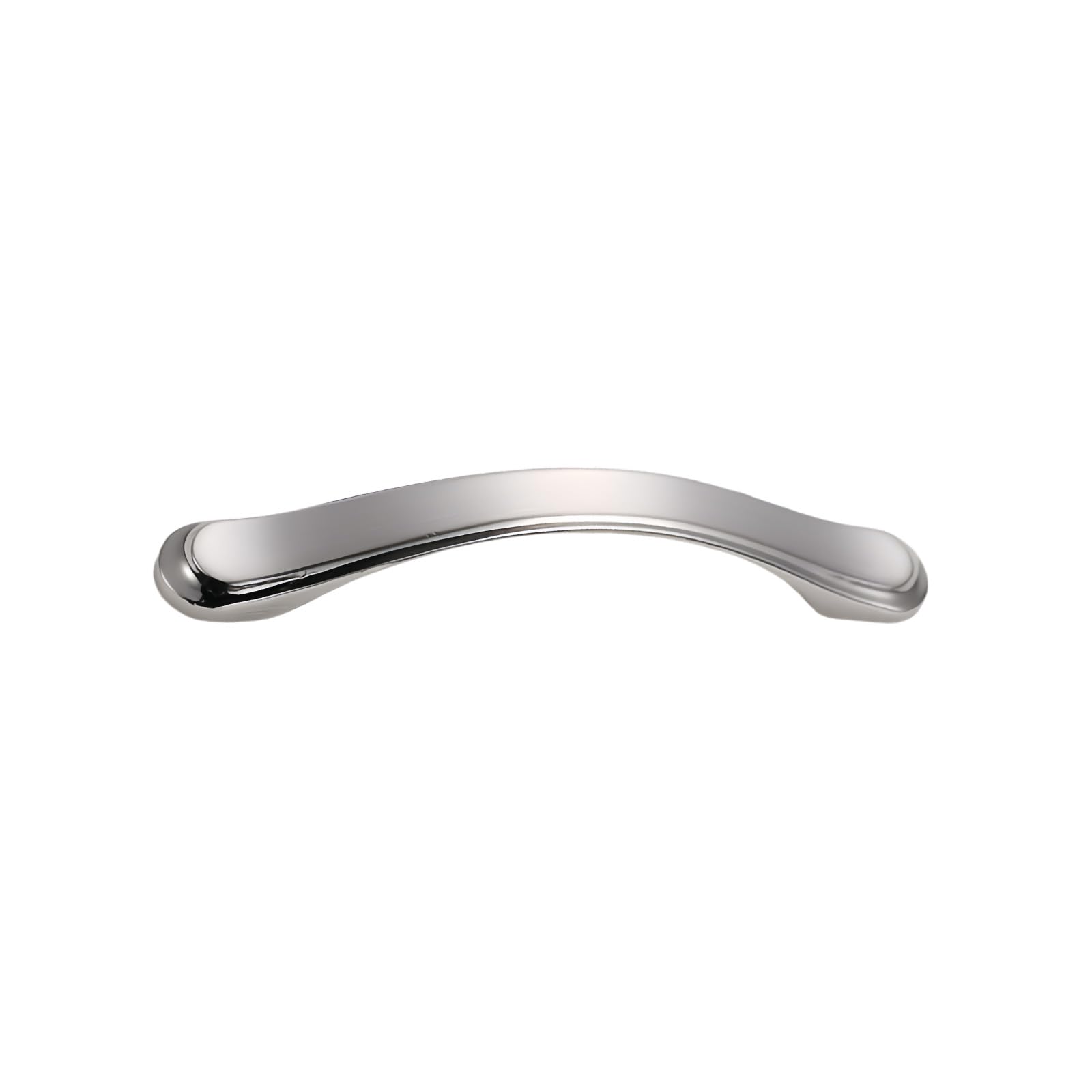 Stainless Steel Bow Kitchen Cabinet Door Pull Handle Bedroom Dresser Drawer Bathroom Wardrobe Furniture Pulls Handles Hole Centers 128mm Model 3008