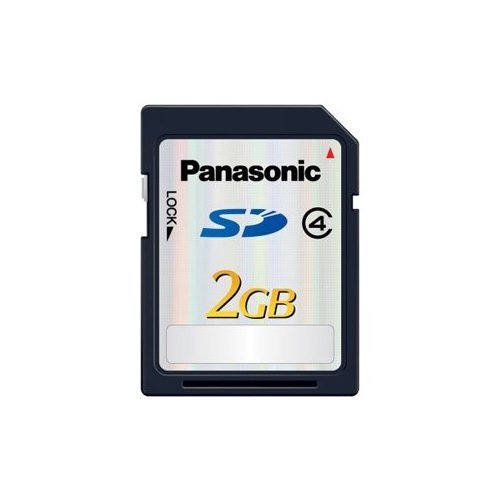 Panasonic 2GB SD Memory Card Class 4 Computers & Accessories