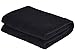 MYLSMPLE Luxury Microfiber Extra Large Bath Towel Beach Bath Sheet Fast Drying Towel Soft Absorbent Hotel Towel(36 Inch X 72 Inch, Black)