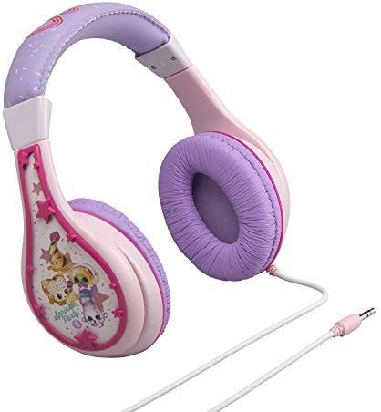 Shopkins Headphones for Kids with Built in Volume Limiting Feature for Kid Friendly Safe Listening