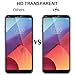 LK 3 Pack Screen Protector Compatible for LG G6, Tempered Glass - Easy Installation - HD Clear, Case Friendly