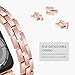Surace Compatible for Apple Watch Bands 38mm 40mm Women Bracelet Replacement for iWatch Bands 38mm Womens Compatible for Apple Watch Band 40mm Series 4 Series 5 Rose Gold