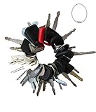 27 Keys Set Construction Equipment Master Keys