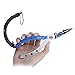 SUAOKI Stainless Steel Fishing Pliers Saltwater Aluminum Handles Tools for Cutting Braid Line and Remove Hooks Lure with Sheath and Lanyard