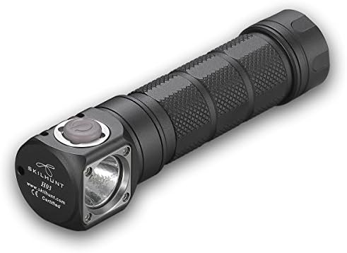 H03R LED Headlamp 18650 EDC Flashlight 1200 Lumens Waterproof CREE XM-L2 U4 LED Headlight for Outdoor Sports, Hands Free Camping Light, Brightness Reflector Spot Light