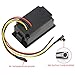 DROK Waterproof LED Digital Battery Volt Meter DC 12V 24V 36V 48V 60V 64V 72V Acid Lead Lithium Polymer Battery Capacity Indicator Thermometer Voltage Temperature Guage Monitor for Electromobile