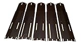 Set of 5 BBQ Gas Grill Stainless Steel Heat Plates for Brinkmann and Charmglow Grill models