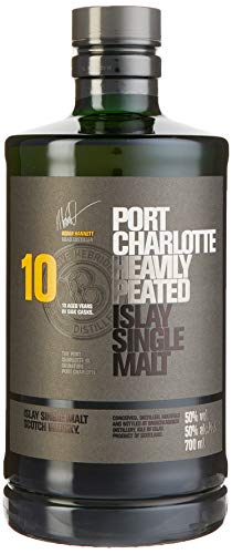 Port Charlotte 10 Years Whisky mit 50% vol. (1 x 0,7l) | Scotch Whisky | Würziger Single Malt von der schottischen Insel Islay – Bild 2