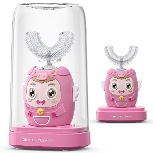 Kids Electric Toothbrushes UShape Ultrasonic Electric Toothbrush with