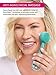 PMD Beauty: Electric Facial Cleansing Brush - Smart Facial Device with Silicone Brush & Anti-Aging Massager, Teal