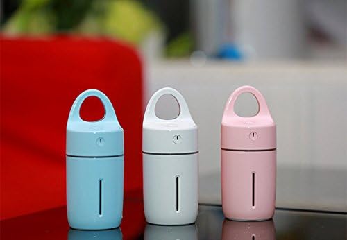 New Magic Cup Ultrasonic Humidifier with Colorful Led Light For Home Car Office Mini Aroma Diffuser (Blue)