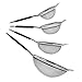U.S. Kitchen Supply Set of 4 Stainless Steel Strainers - 4