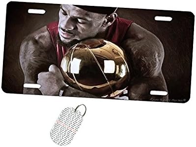 Lebron Mvp Basketball Champion - Car Tag License Plate by New Vibe