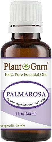 Palmarosa Essential Oil 30 ml (1 oz) 100% Pure Undiluted Therapeutic Grade.