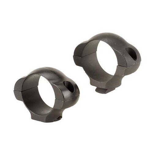 Weaver Grand Slam Steel 1-Inch Medium Dovetail Rings (Matte Black)