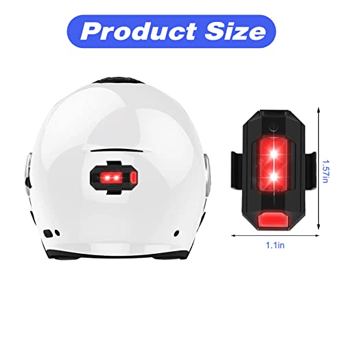 2 Pack Motorcycle Helmet Light, Helmet Light For Night, Jcabin LED
