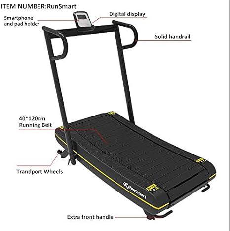 runsmart curved treadmill