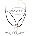 Metisee Simple Choker Necklace Velvet Ring Black String Short Vintage Circle Jewelry for Women