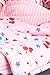 DreamWorld Collections Perfect 3-Piece Bedding Set for 18 Inch Doll - Pink Includes Comforter, Blanket and Pillow