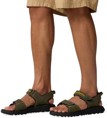 Konos Hiker - Sandalias deportivas y de exterior con 2 correas para hombre, Nori Antique Moss, 42 EU