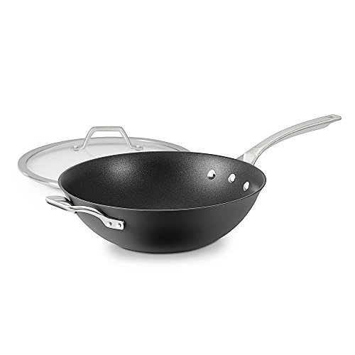 Calphalon 1948242 Signature Stainless Steel Flat Bottom Wok, 12", Silver 4 Calphalon 1948242 Signature Stainless Steel Flat Bottom Wok, 12", Silver - Image 5