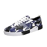 YJ Men's Casual And Sports Sneakers Lace-up Shoes(7.5 D(M) US,Blue)