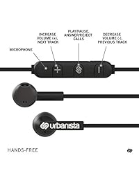 Urbanista Berlín Bluetooth en la oreja, en negro