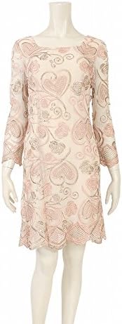 Amazon Co Jp アナスイ Anna Sui ワンピース 刺繍 ピンク ベージュ 中古 服 ファッション小物