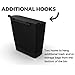 Rubbermaid Automotive Hanging Trash Can: Leakproof Car Garbage Bin/Waste Basket Organizer Caddy