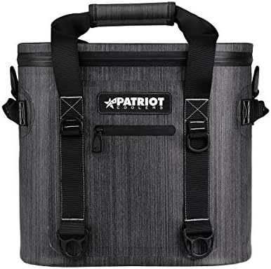 Patriot 20 Soft Pack Cooler, Insulated Soft Sided Cooler Bag for Outdoor Travel, Camping, Beach, Picnic, BBQ Party, Tailgating Leak proof, Puncture Proof
