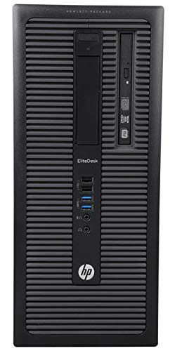 HP 800 G1 Tower Computer, Quad-Core i7 4790 3.6GHz, 32GB RAM, 1TB HDD, Intel HD Graphics 4600 4K 3-Monitor Support(2 x DP x 1 x VGA),WiFi,BT,USB 3.0, Win 10 Pro(Renewed)