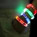 Higo Led Glow Bracelets - Party Favor Eco-friendly TPU Led Flash Bracelet, Glow in the Dark Event Wristbands for Kids Concerts - Pack of 4pcs, Red, Pink, Green, Blue