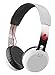Skullcandy Grind Bluetooth Wireless On-Ear Headphones with Built-in Mic and Remote, 12-Hour Rechargeable Battery, Supreme Sound Audio, Plush Ear Pillows for Comfort, White