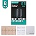 Focusound Saxophone & Clarinet Mouthpiece Cushions, Thin, 0.3mm Clear, 8-Pack…