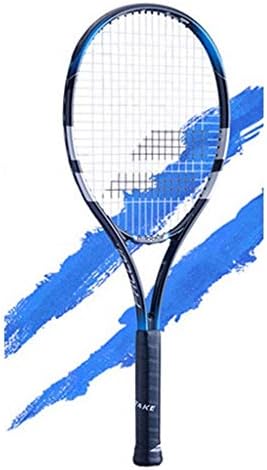 テニスラケット 初心者向けシングルプロテニスラケット ユーステニスラケット テニストレーニングセット Color Blue