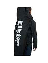 Elkton Outdoors, tienda de pesca en hielo para 3 8 personas portátil con ventanas de ventilación y paquete de transporte, el refugio para pesca en hielo incluye una tienda de campaña, paquete de transporte, anclajes para hielo y compartimientos de almacen