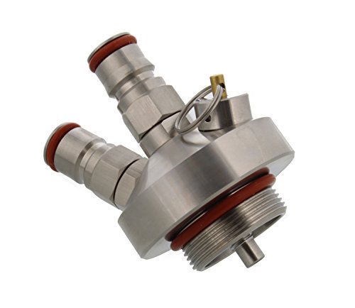 Mini Beer Tap Beer Keg Tap - Keg Coupler Keg for 2L to 5L Growler Beer Keg Beer Dispenser Keg Pump