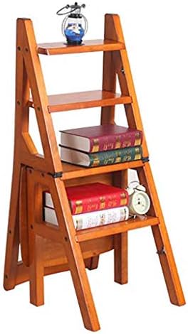 はしご木製はしご多機能折りたたみオフィスチェア4段はしご Pr365 Hr