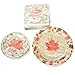 Gift Boutique Thanksgiving Fall Plates & Napkins Autumn Leaves for 50 Guests 50 10