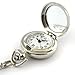 Carrie Hughes Mens Vintage Rome Mechanical Pocket Watch with Chain in Box CHPW01